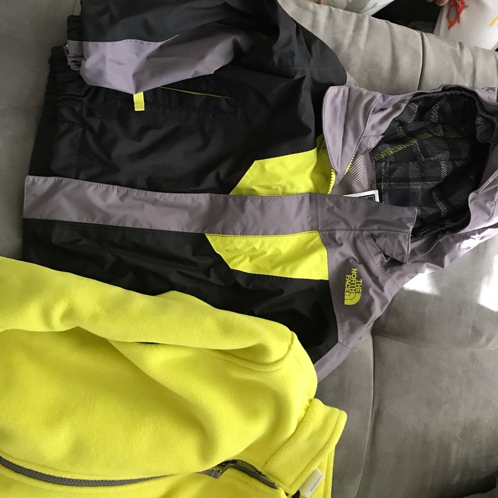 4t northface layered jacket